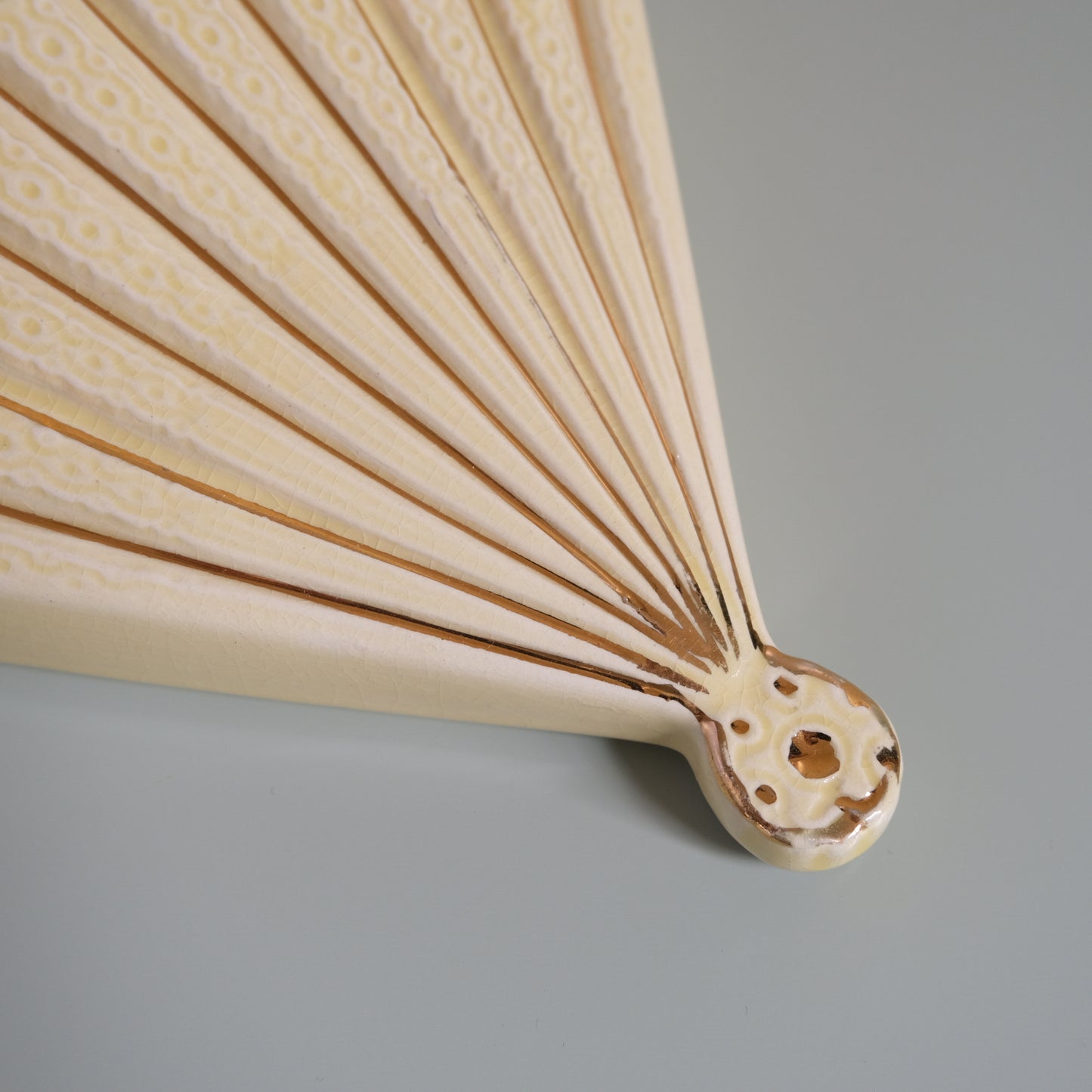 Vintage Fan Shaped Wall Pocket Vase