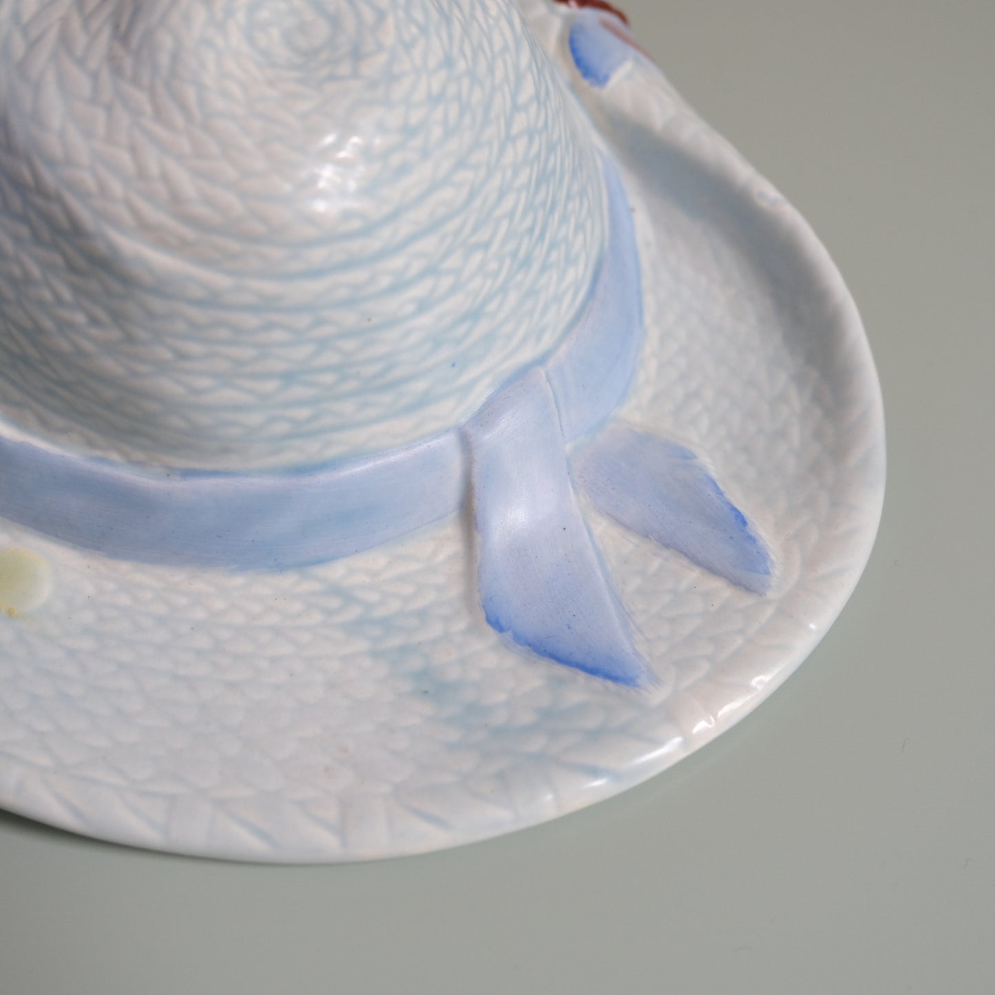 Vintage Beswick Ware Floral Hat Wall Pocket Vase