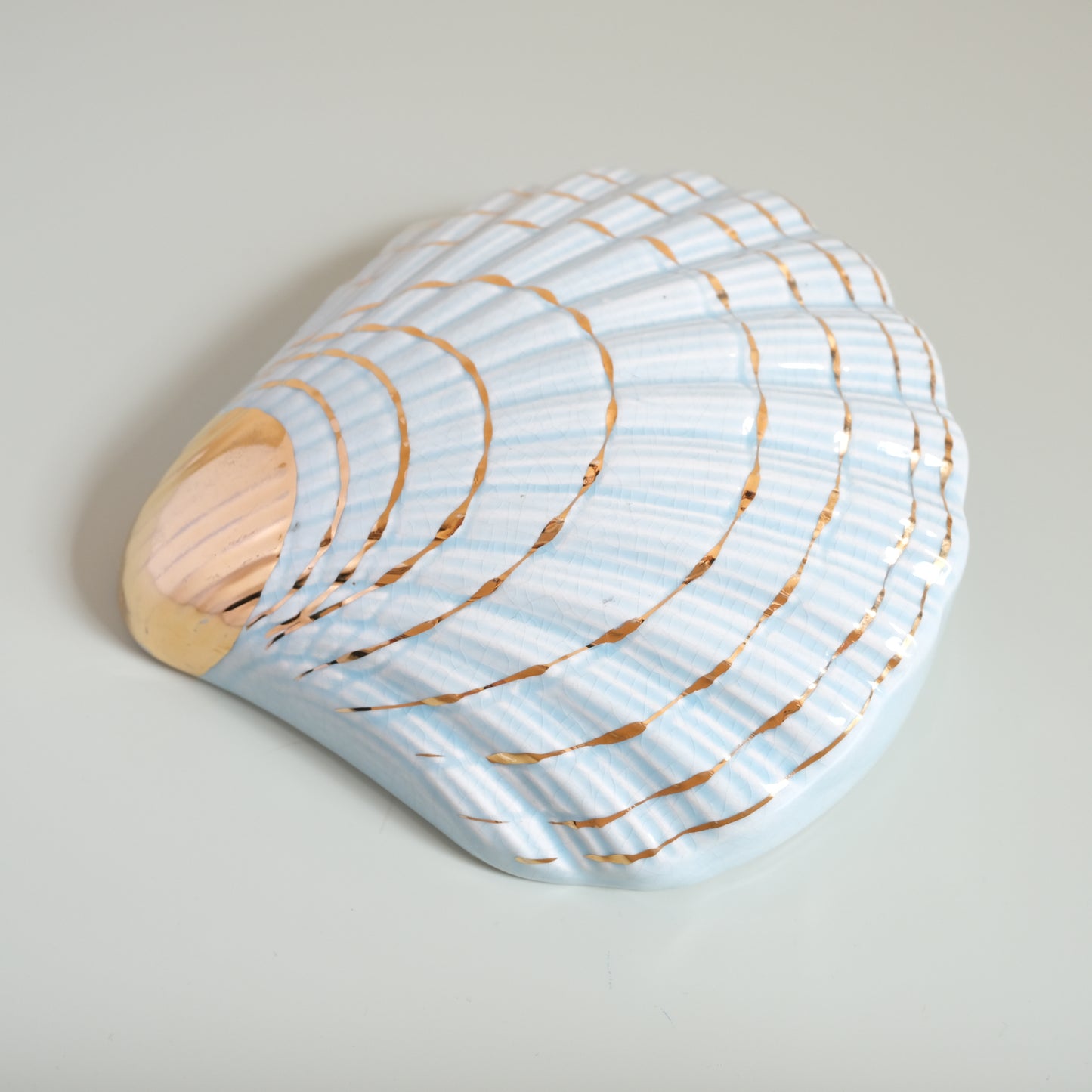 Vintage Shell Wall Pocket Vase