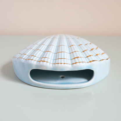 Vintage Shell Wall Pocket Vase