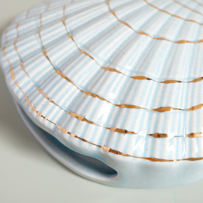 Vintage Shell Wall Pocket Vase