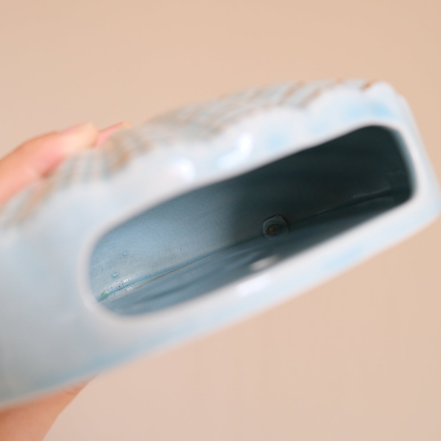 Vintage Shell Wall Pocket Vase