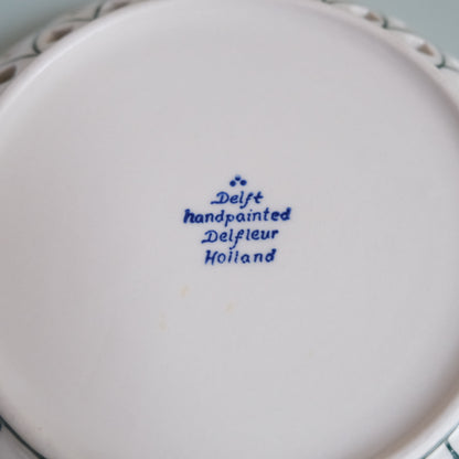 Vintage Delft Hand Painted Bowl