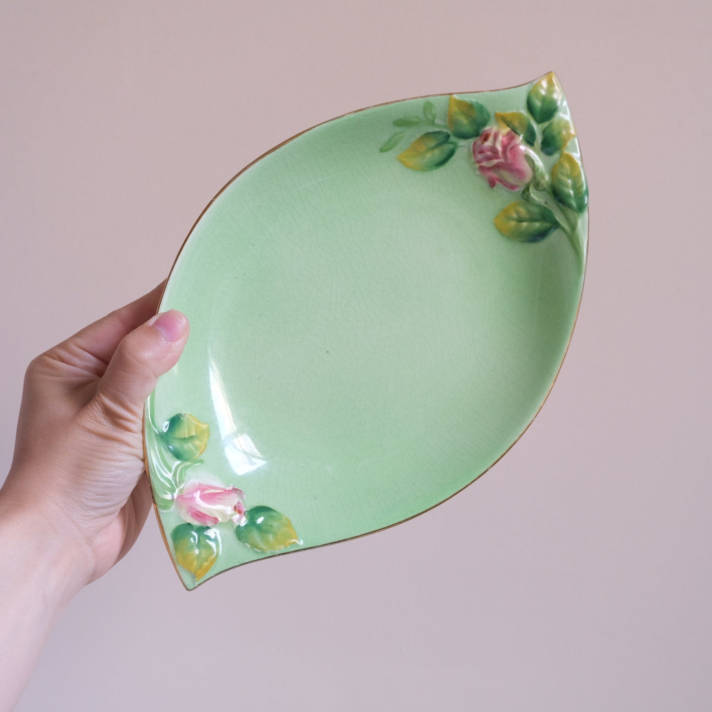 Vintage Royal Winton Grimwades Rosebud Plate