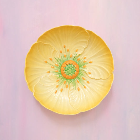 Vintage Carlton Ware Yellow Buttercup Bowl