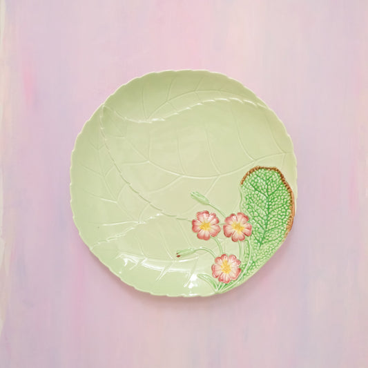 Vintage Carlton Ware Floral Leaf Plate