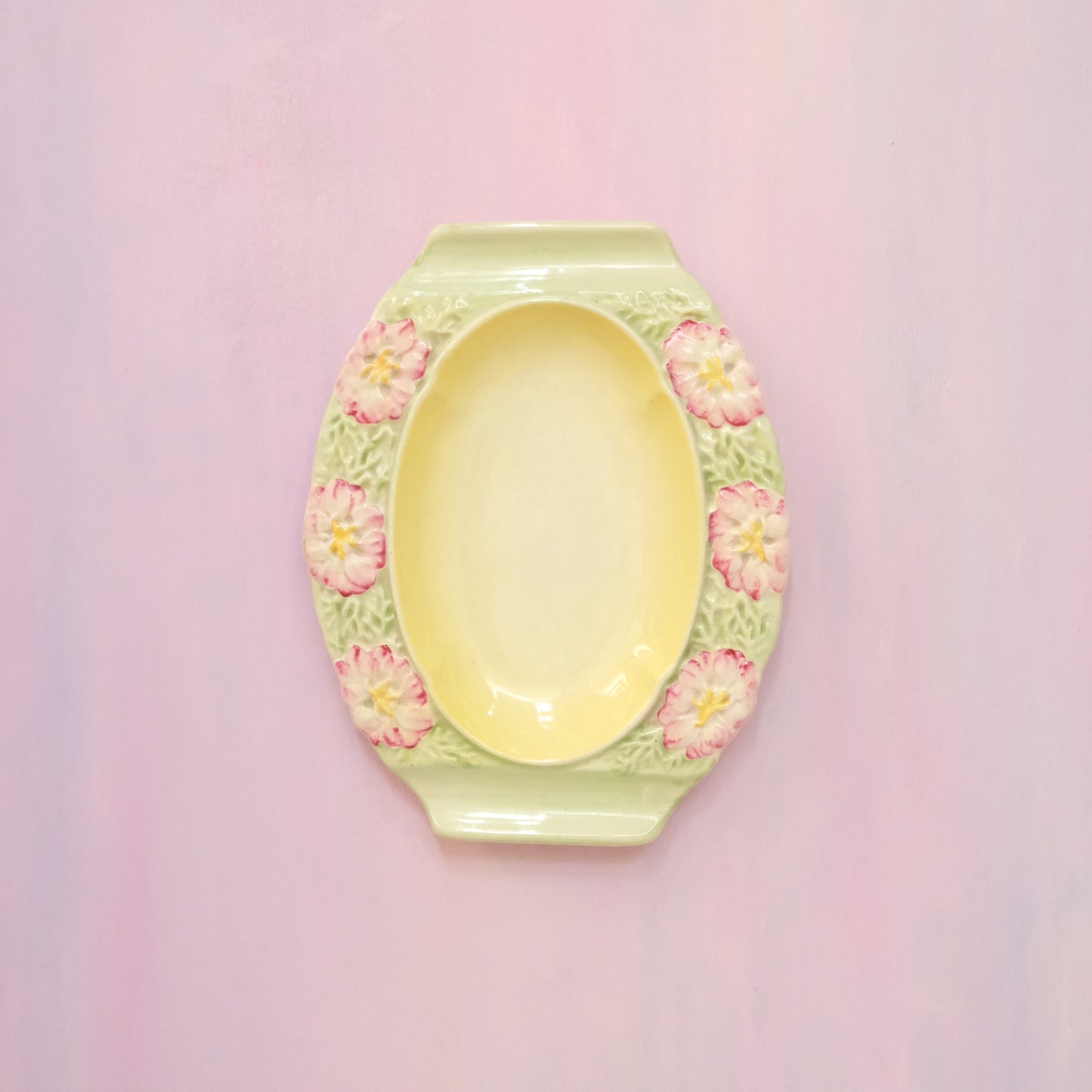 Vintage Beswick Floral Trinket Dish