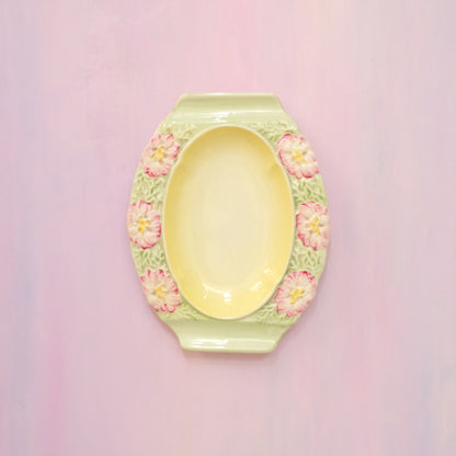 Vintage Beswick Floral Trinket Dish