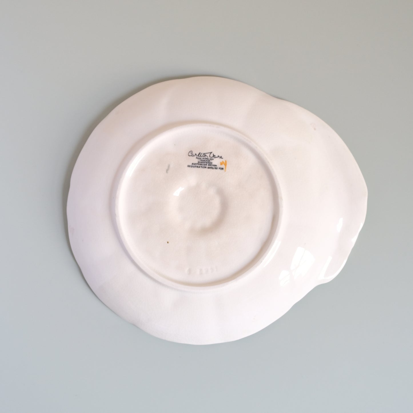 Vintage Carlton Ware Yellow Buttercup Plate
