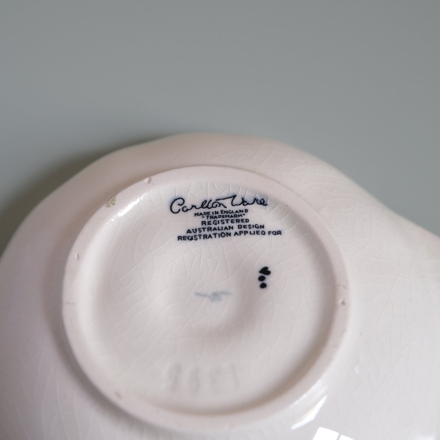 Vintage Carlton Ware Pink Buttercup Jam Dish